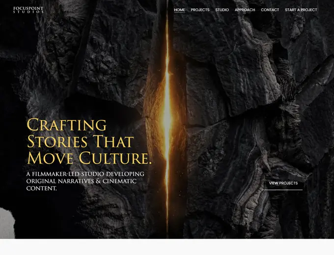 Sitio web de FocusPoint Studios
