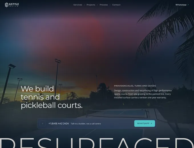 Sitio web de GStyle Build